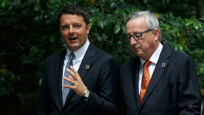 Passe d'armes entre l'Italie et Bruxelles sur le budget