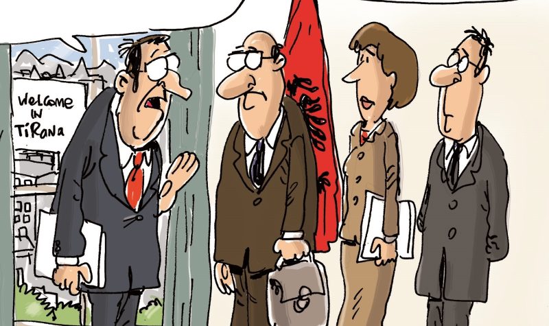 Dessin du jour: l'adhésion des Balkans en question