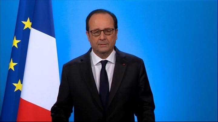 Hollande renonce à un second mandat