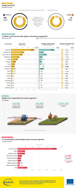 L'agriculture espagnole, 2ième bénéficiaire de la PAC en Europe