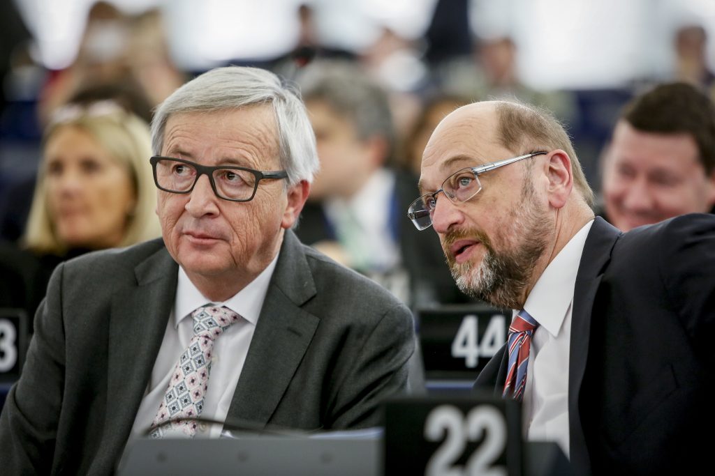 JUNCKER, Jean-Claude (EC); SCHULZ, Martin (S&D, DE)