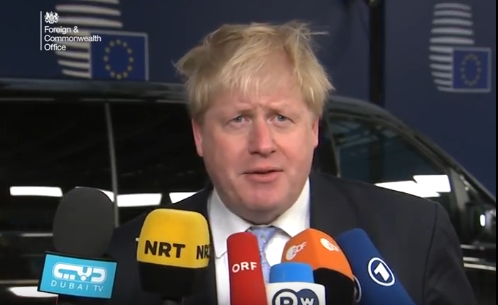 Boris Johnson multiplie les gaffes
