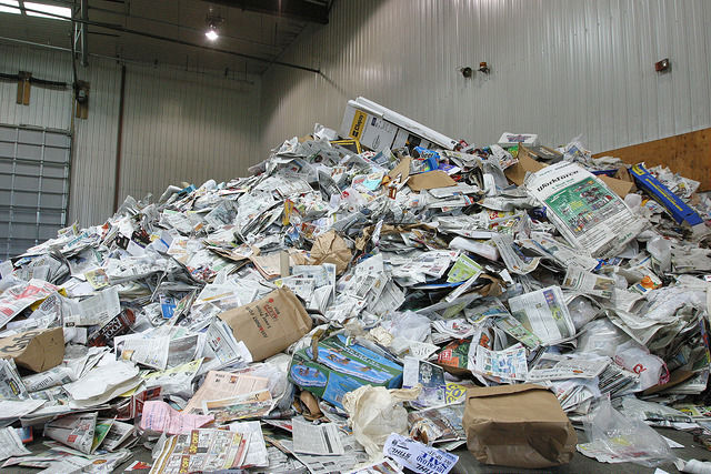 L'industrie du recyclage de papier souffre des règles climatiques européennes