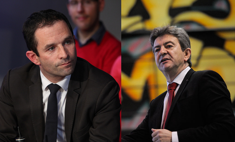 Hamon Melenchon
