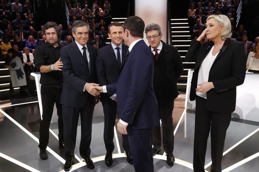 Lors du débat sur TF1, le 20 mars