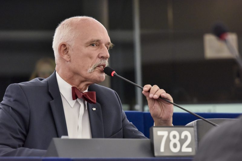 Le Parlement européen sanctionne un élu polonais pour ses propos sexistes