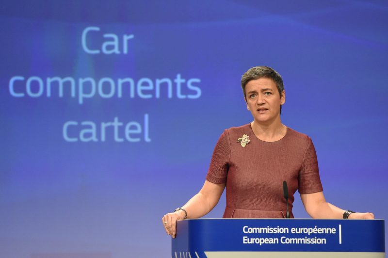Bruxelles impose 155 millions d’amendes à six fournisseurs automobiles