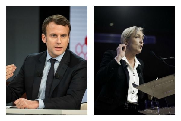 Macron favori face à Le Pen pour le second tour