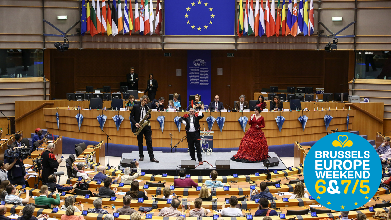 Un week-end Bruxelles-Europe les 6 et 7 mai