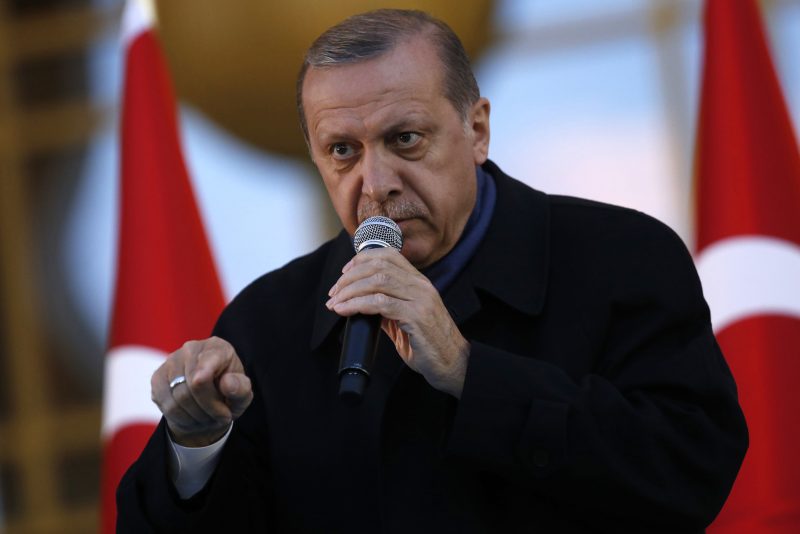 Erdoğan proche de la rupture avec l’UE