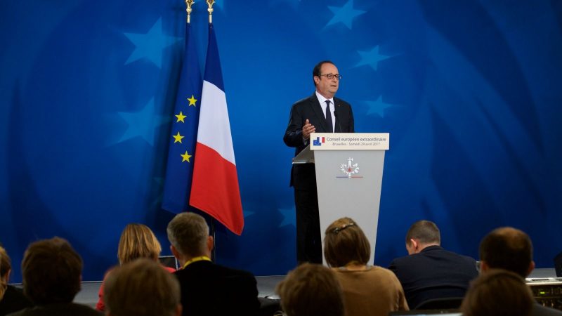Pour Hollande, les Français ne veulent pas quitter l'UE