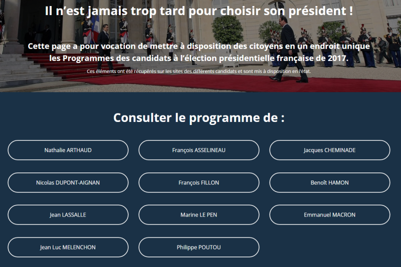 Les Français consacrent moins de 4 minutes par programme électoral