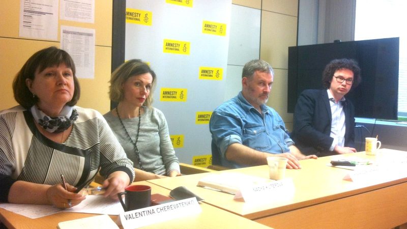 Des activistes russes appellent l’UE à défendre ses valeurs