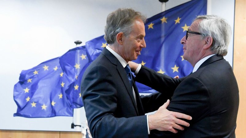 Tony Blair :  « Il est temps d’arrêter la folie du Brexit »