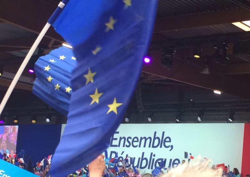 A La Villette, Macron insiste sur les valeurs républicaines et l'Europe