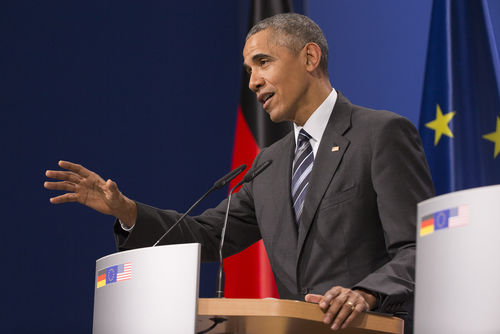 Obama "En Marche" avec Macron