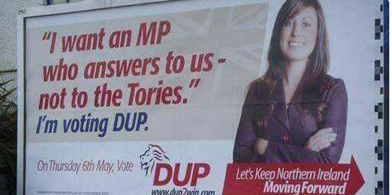 Le DUP, nouvel allié homophobe et anti-avortement de Theresa May