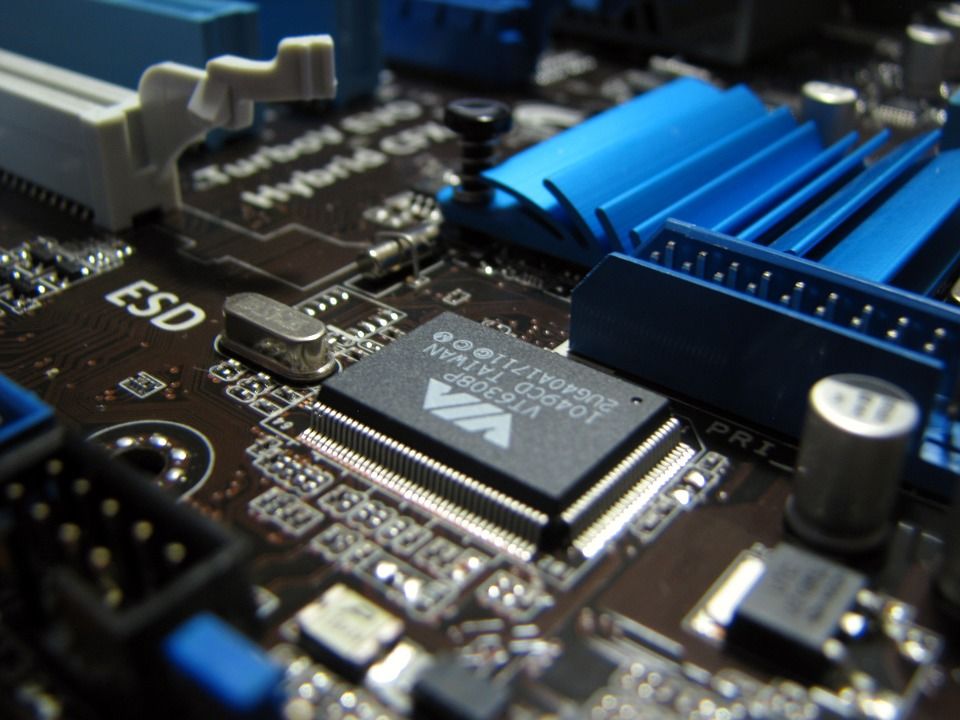 Motherboard Tech Chip Board Computer Technology