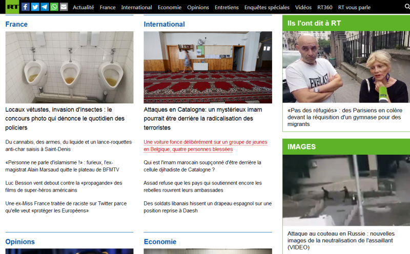 La propagande russe aura sa chaîne en français d’ici 2018