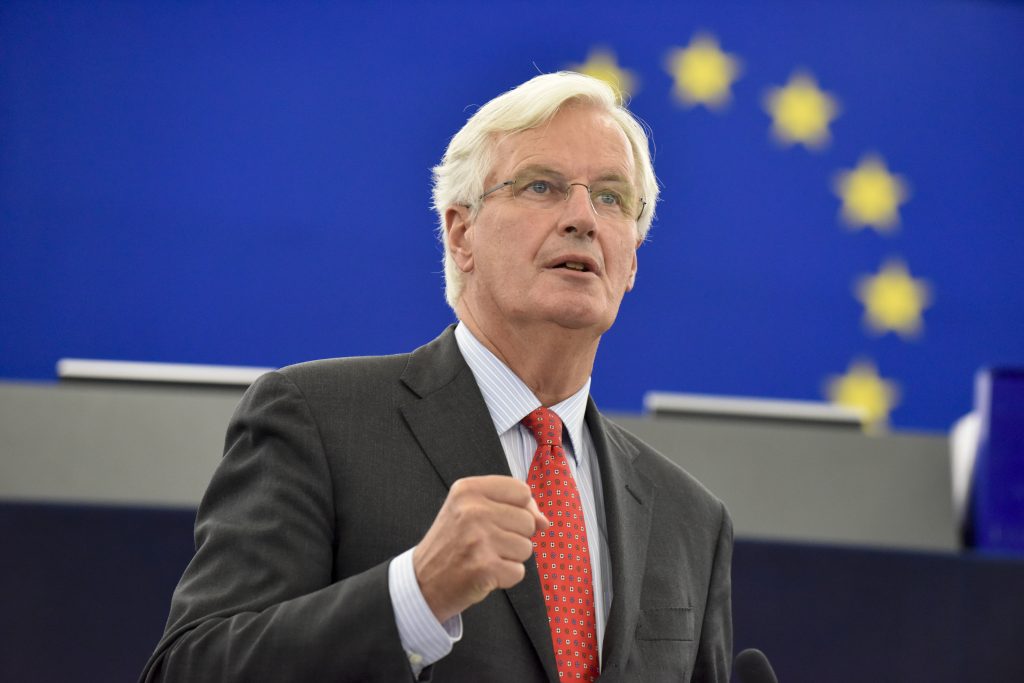 Commissioner Michel BARNIER in charge of Internal Market and Services