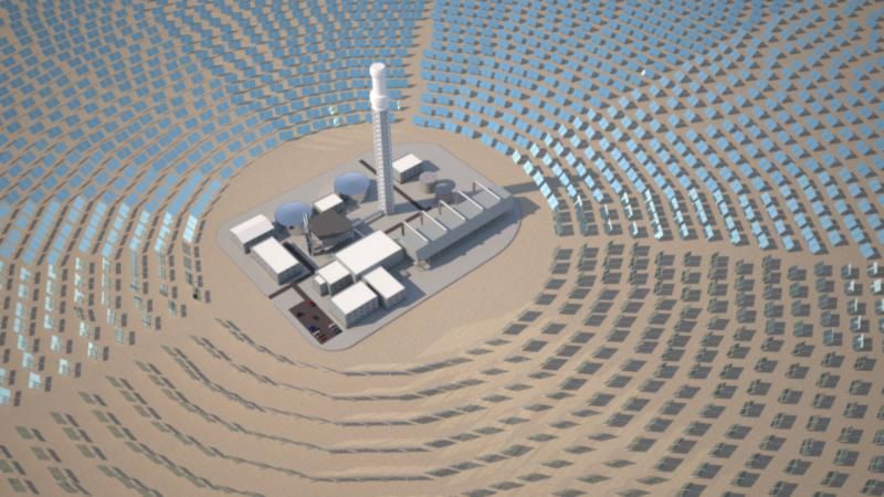 Au Sahara, une centrale solaire  pour alimenter 5 millions de foyers européens