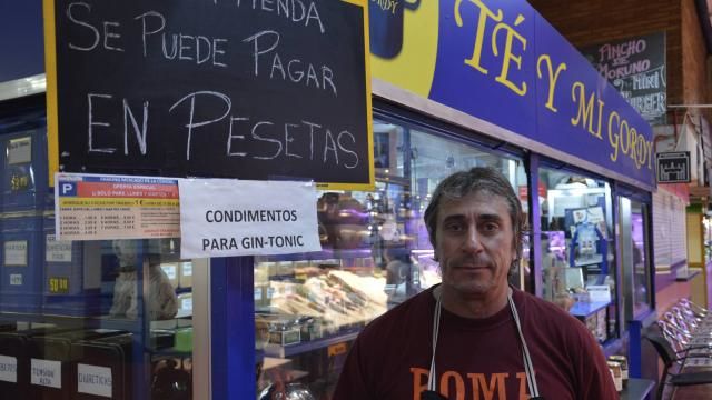 En Espagne, des commerçants proposent de payer en pesetas
