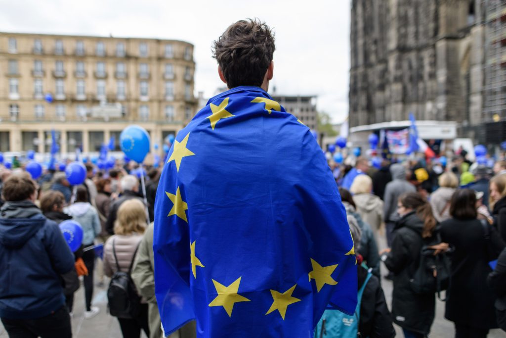 Le mouvement Pulse of Europe à Cologne