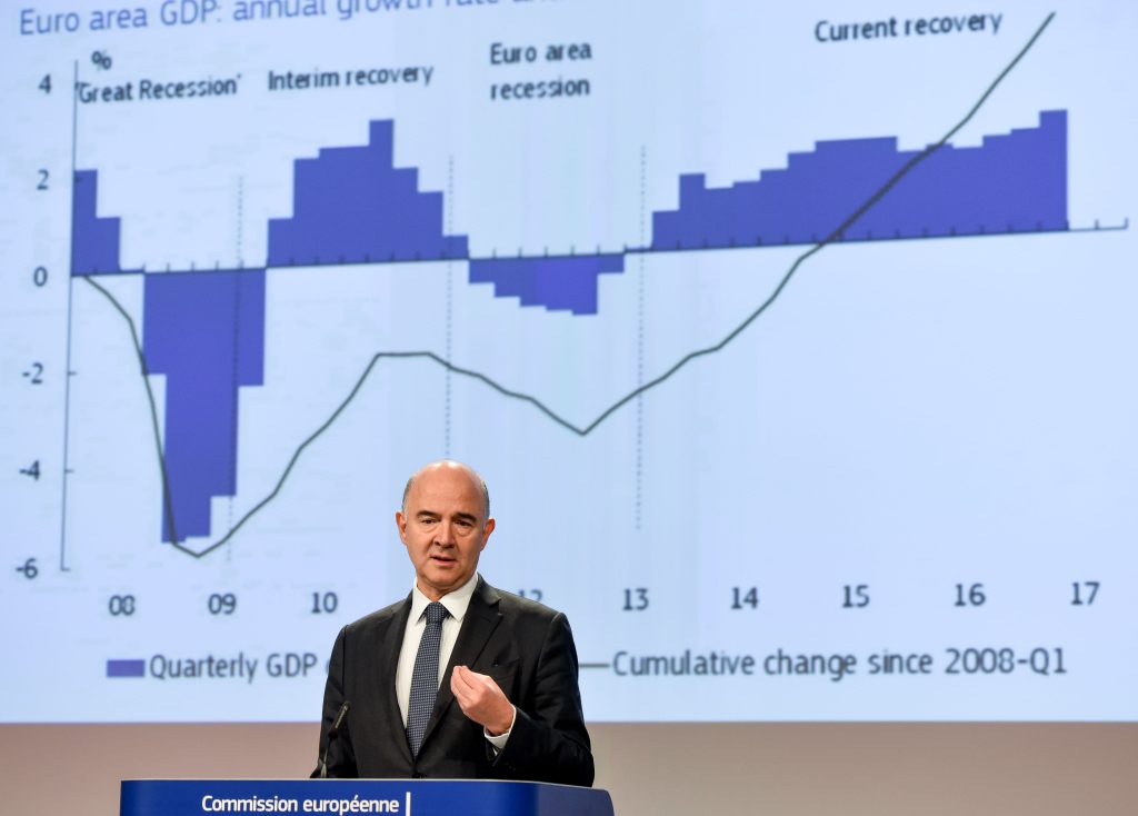 Press conference by Pierre Moscovici, Member of the EC, on the 2017 Autumn Economic Forecast