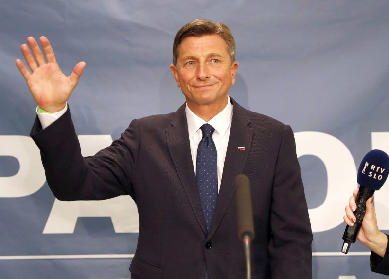 Le président slovène reconduit pour un mandat de quatre ans