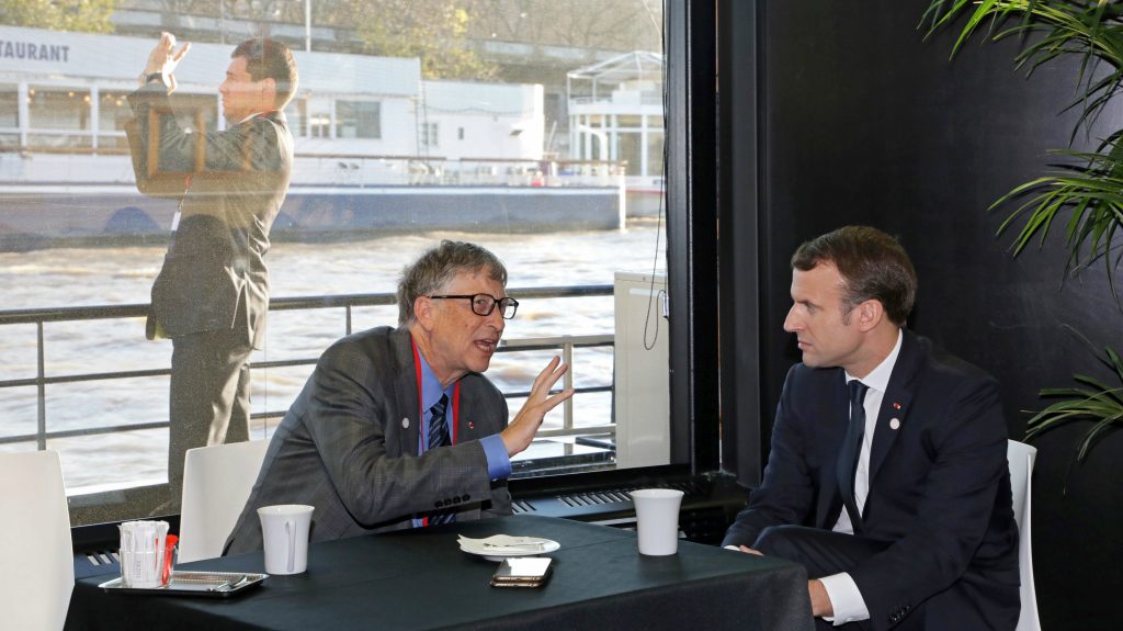 BillGatesandMacron