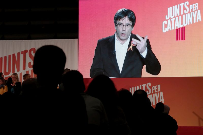 La campagne électorale catalane débute avec des candidats en exil ou en prison