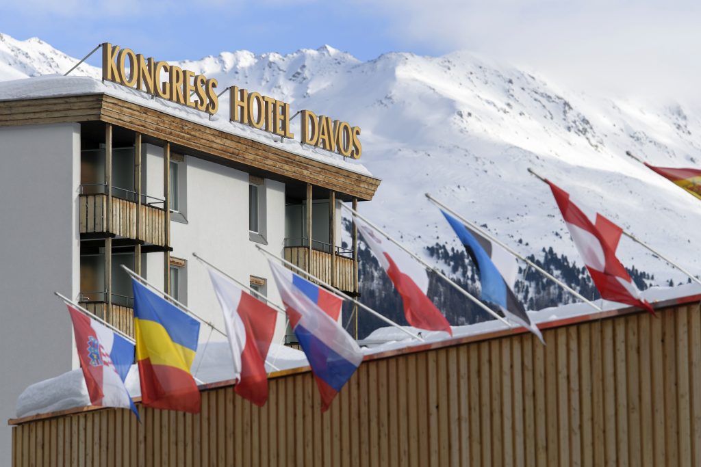 Preparations for World Economic Forum in Davos