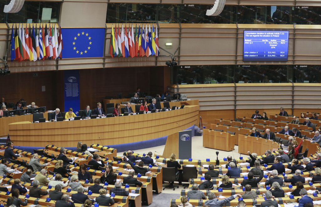 EU Parliament Article 7 Poland vote