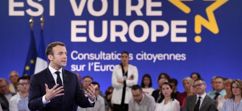 À Epinal, Macron esquisse la démarche pédagogique des consultations citoyennes