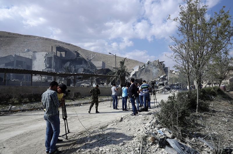 Les frappes en Syrie, une opération avant tout politique