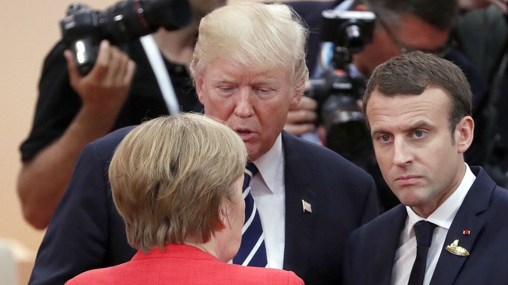 TrumpMerkelMacron