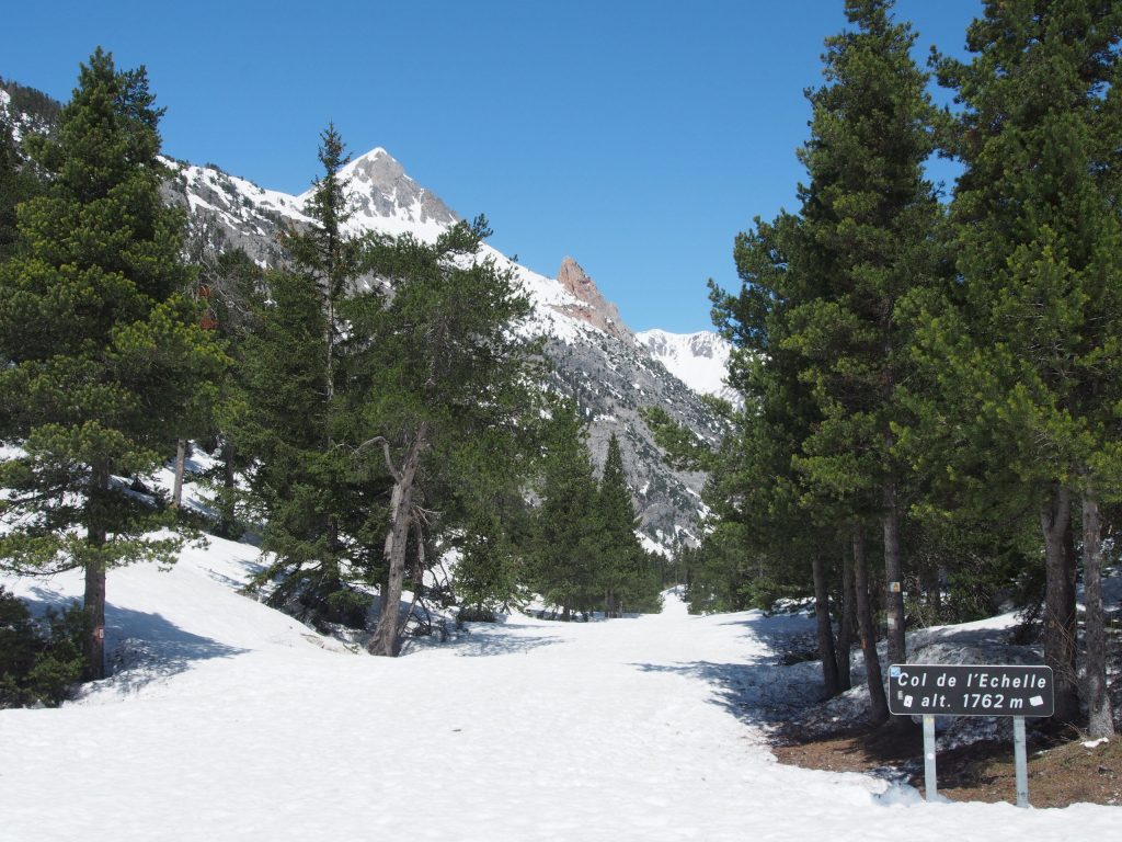 Le col de l&rsquo;Echelle, entre Italie et France