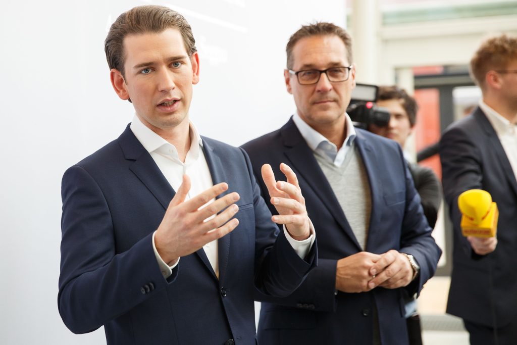 Austrian government meeting at Schloss Seggau Austria