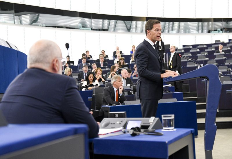 Mark Rutte s'oppose à l'approfondissement de l'Union monétaire