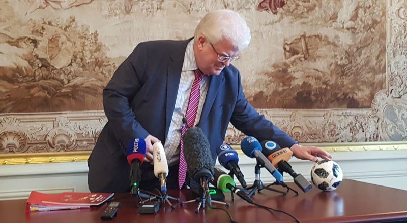 La Russie ne veut pas d'une Coupe du monde politique