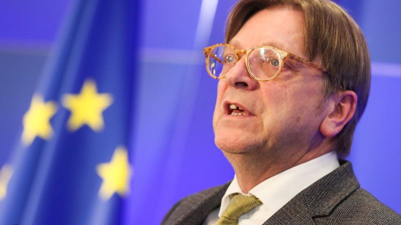 Verhofstadt s’allie avec Macron pour les élections européennes