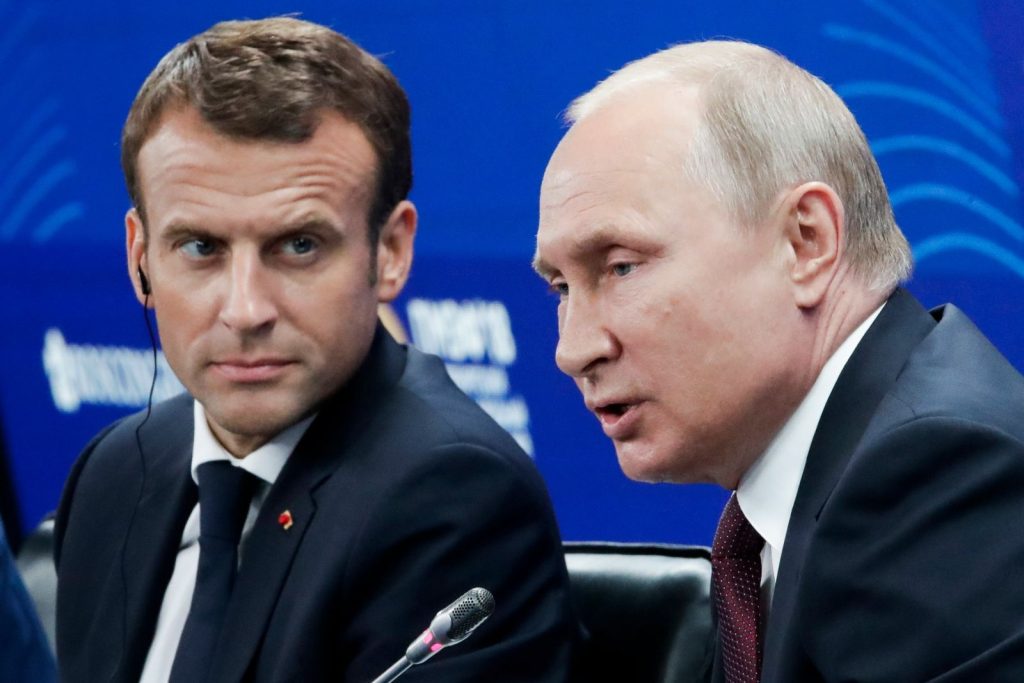 macron putin
