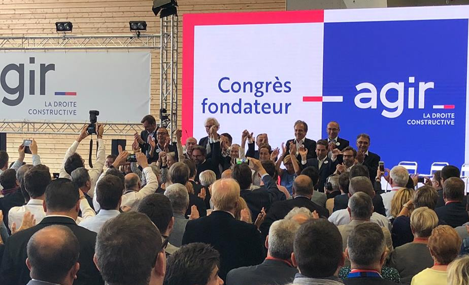 Le congrès fondateur d&rsquo;Agir, à Montévrain.