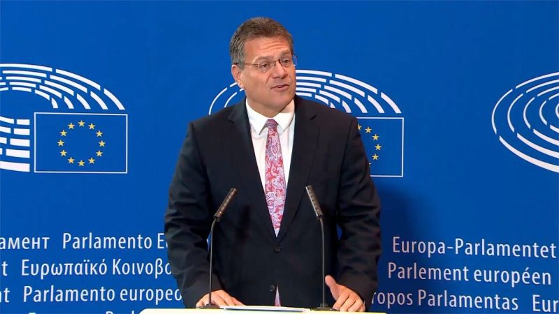 Le Slovaque Šefčovič se verrait bien à la tête de la Commission