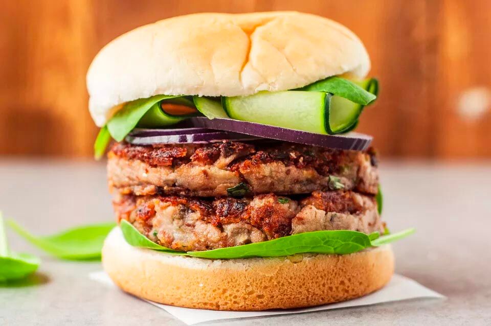 vegan burger