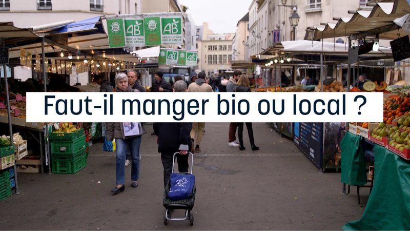 Produits locaux ou bio, les Français en redemandent