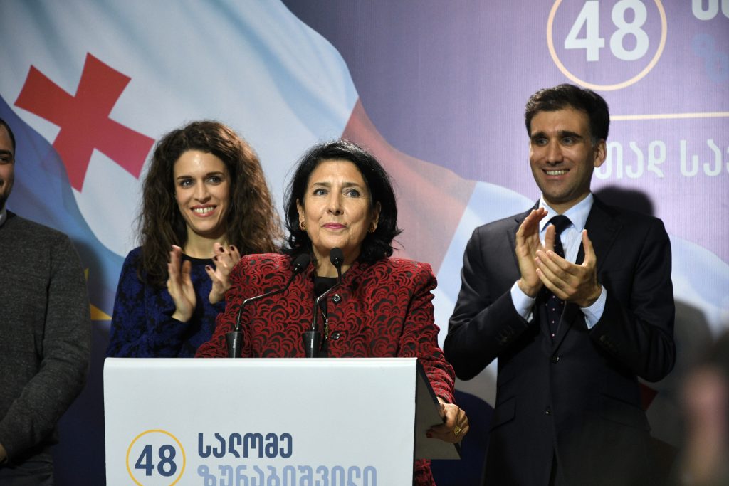 Second round of Presidential elections in Tbilisi