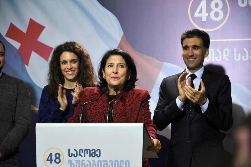 Une Française élue présidente en Géorgie