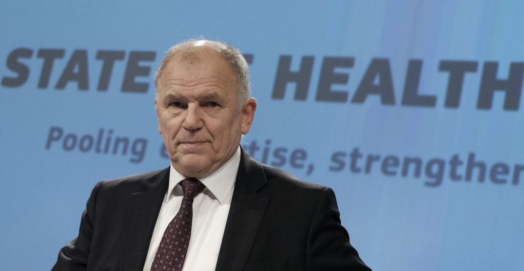 EU commission&rsquo;s health report in Brussels