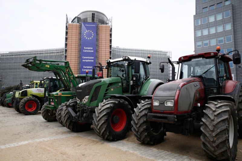 Les agriculteurs baltes à Bruxelles pour dénoncer les inégalités de la PAC